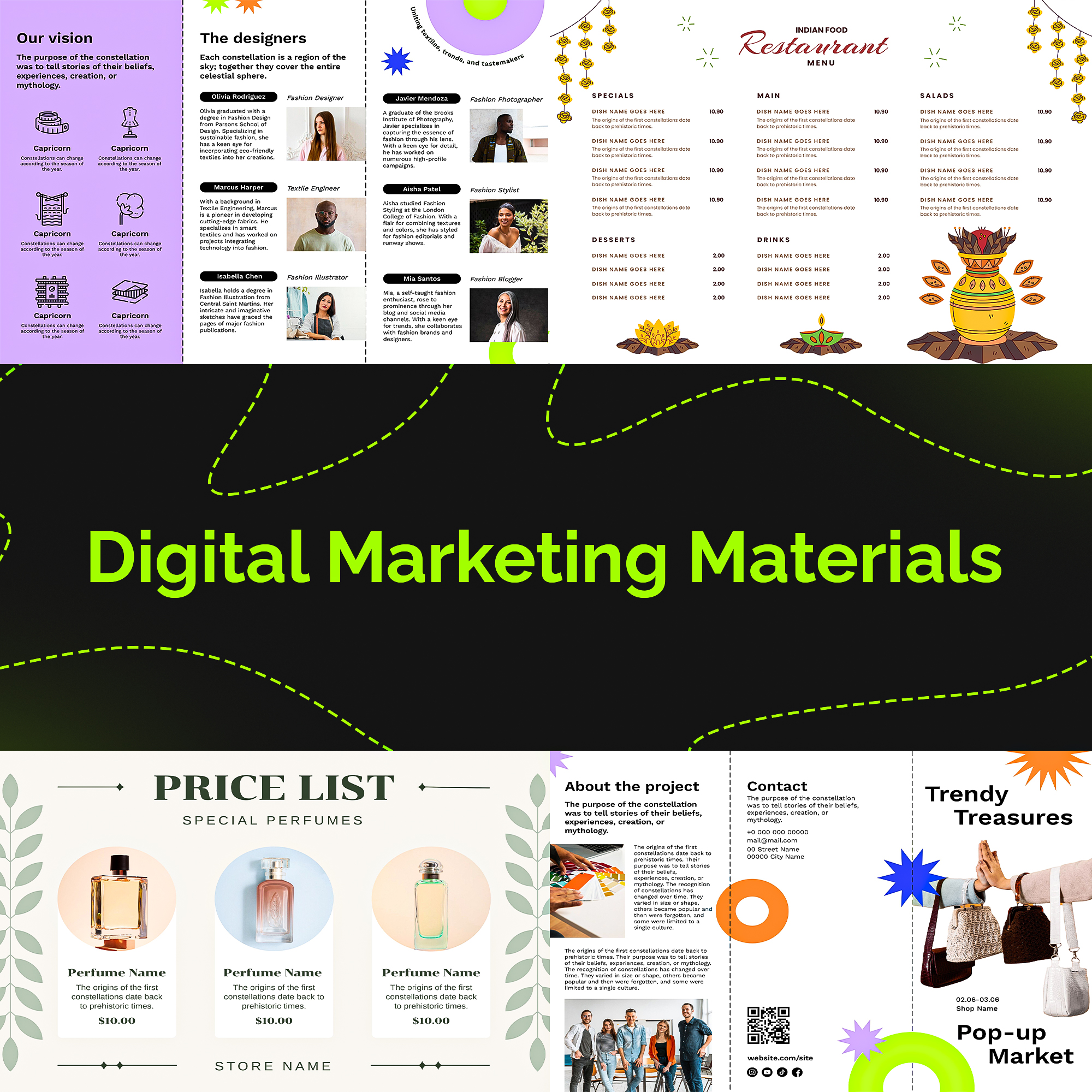 Digital Marketing Materials